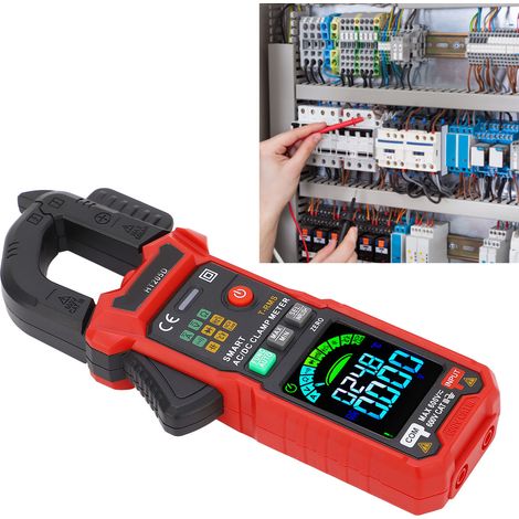 HT205D Zangenmultimeter mit AC/DC-Strommessung, intelligentem Überhitzungsschutz und hoher Genauigkeit (1/5)