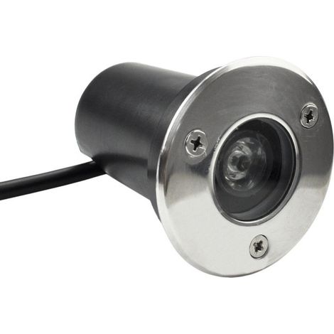 Wisdom - Faretto Led Wisdom 1w 90lm Segnapasso Calpestabile Da Incasso Per Esterni Ip65 - -Bianco Caldo -