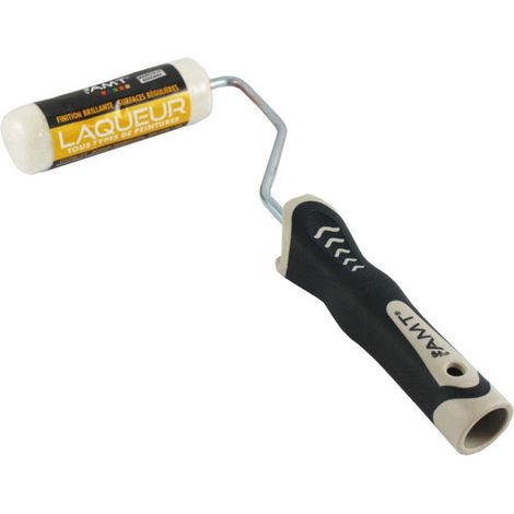 Rouleau Brosse Laqueur - 30Mm - Tous Types De Peintures - Pure Laine 5Mm - Manche Et Rouleau - Amt (1/3)