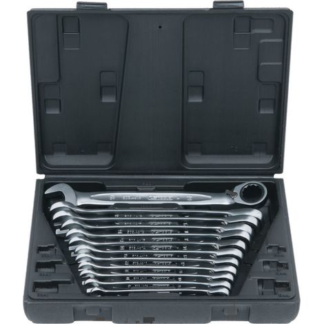 KS TOOLS GEARplus Ratschenringmaulschlüssel-Satz umschaltbar 12tlg. - 503.4665 (1/2)