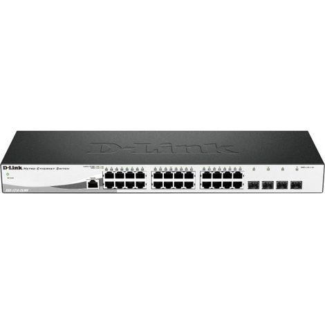 HUB Switch puertos 24 D-Link DGS-1210-28/ME Gigabit Ethernet (10/