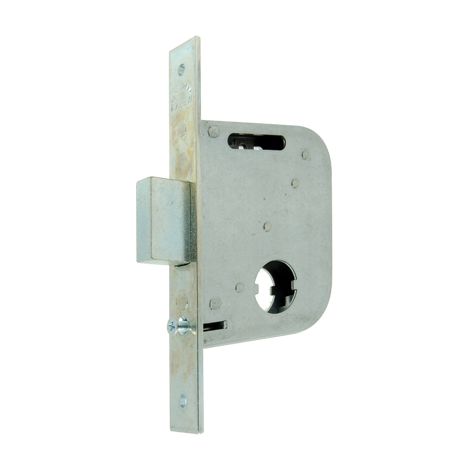 SERRATURA CANCELLO INFILARE 073450 WELKA  B.Q ZINC F.MM 22 M1,5+POM E.MM 45 C.MM 32