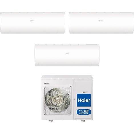 Haier Trial Split Inverter Klimagerät PEARL 12+12+12 Serie mit 4U75S2SR2FA R-32 Wi-Fi Integrated 12000+12000 - Neu