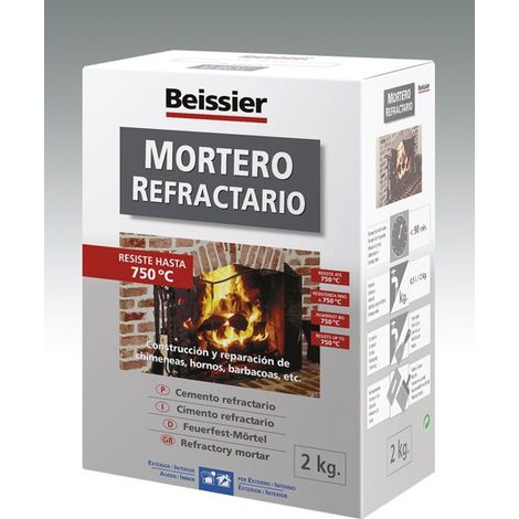 aguaplast mortero refractario fragua.rapi.caja estuche 2kg 70304