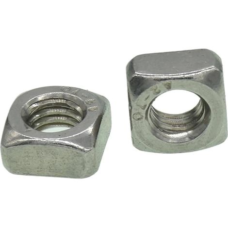 Écrous carrés en acier inoxydable 304 M3 M4 M5 M6 M8 M10 M12 (M8 (1/5)