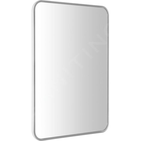 Sapho Float - Miroir en cadre, 500x700 mm avec éclairage LED, blanc brillant 22571 (1/5)