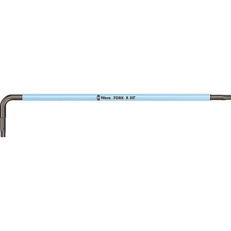 Winkelschlüssel WERA BlackLaser TORX T27, lang mit Haltefunktion 5024477001