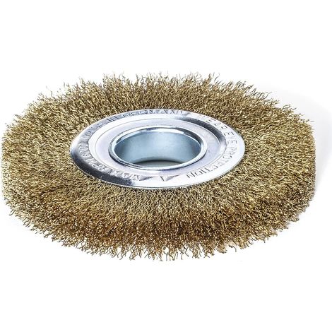 Spazzola circolare lessmann stm fili ondulati 150 mm