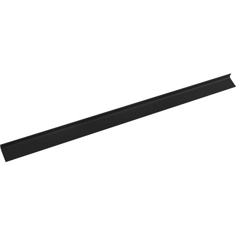 CHANEL Moulure décorative "J" pour tiroirs 1164x70x25mm, noir mat (1/2)