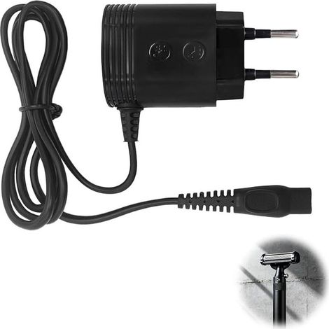 15V Rasoir Chargeur Universel, Chargeur Tondeuse Rasoir, Tondeuse Barbe d'alimentation Chargeurs, Compatible HQ8505, 7000, 5000, 3000, MG5750, MG7790, MG7770, MG7720, BG5020, Sécurité et Performance (1/5)