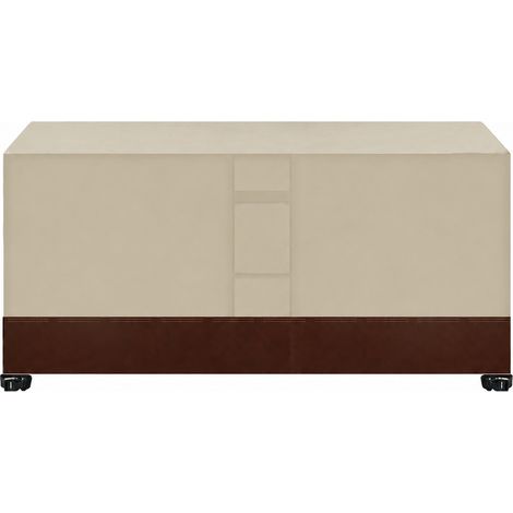Housse de protection mobilier de jardin Oxford 420D beige et café 808080cm beige marron 80 80cm 35 × 25 × 5 cm 580 g – Livraison gratuite
