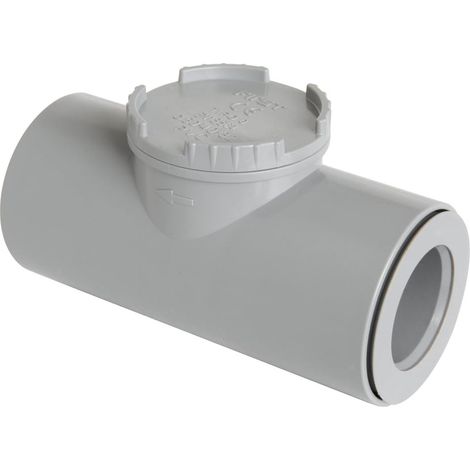 Clapet anti-retour mâle femelle à coller Ø32 - First Plast (1/3)
