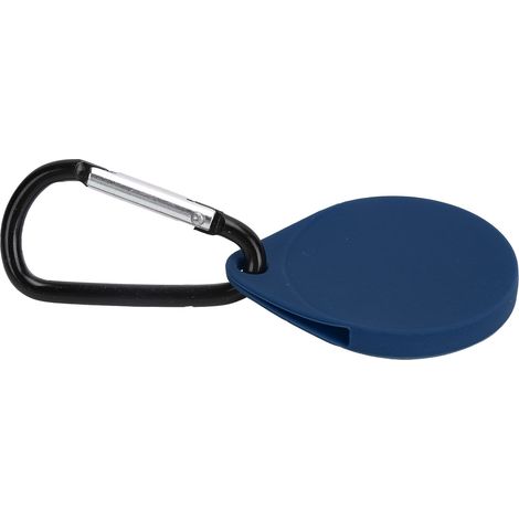 Étui de Protection en Silicone avec Clip pour iPhone Bleu Anti-Chute (1/5)