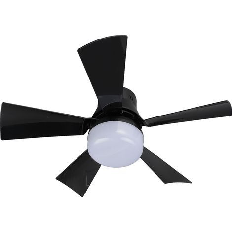 Ceiling fan light 3000K to 6500K, adjustable brightness, 3 wind speeds, timer, E26 plug (1/5)