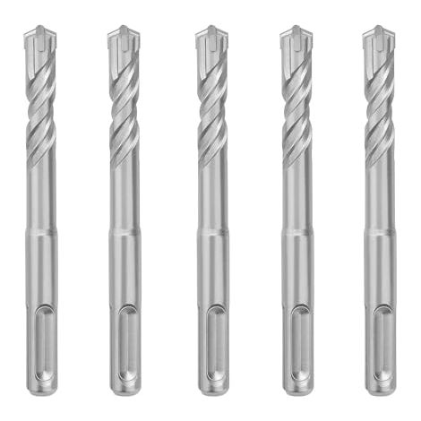 SDS Plus Lot de 5 forets rotatifs SDS Plus pour béton, brique et ciment 8 x 110 mm (1/5)