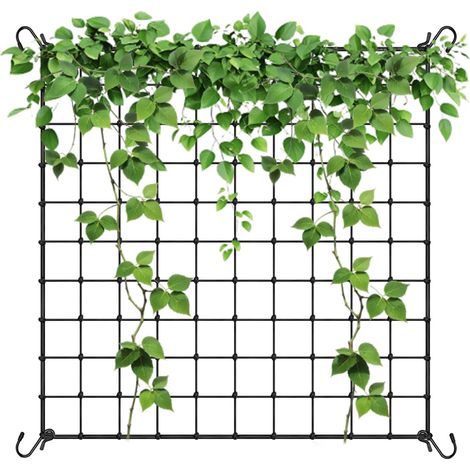 CCYKXA Trellis Net – Large, Sturdy Net Outdoor Net for Fruit Trees with 4 Hooks – for Tomatoes, Cucumbers, Peas, Vines, Cantaloupe, Fruits, Vegetables, Flowers 9090CM (1/5)