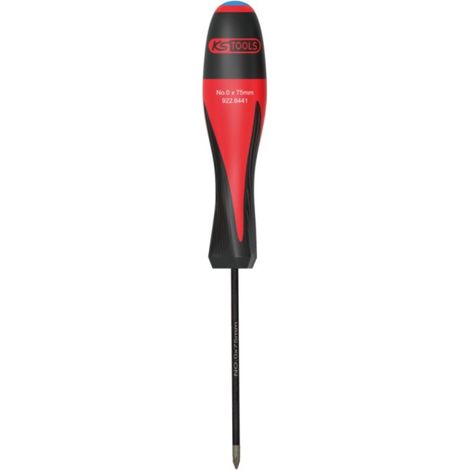 Tournevis KS TOOLS Ultimate Grip - Pointe diamant - Pozidriv - PZ0 x 75mm - 922.6441