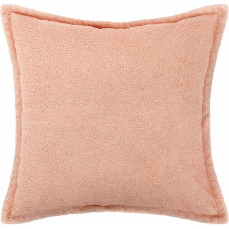 vidaXL Funda de almohada 2 pcs HOUTEN Rosa 80 x 80 cm Bouclé (1/2)