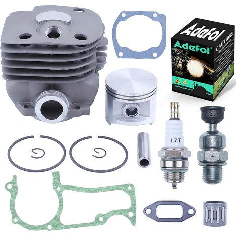 LinDuxe Juego de cilindro y pistón (50 mm) para motosierra Jonsered CS 2171 2163 2165 2063 2065 2071 (1/4)