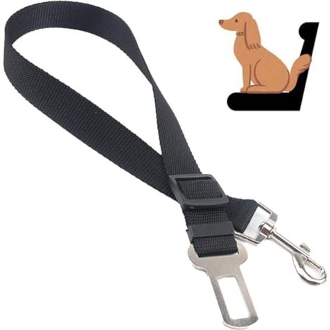 1 Pcs Ceinture Chien Voiture,Ceinture Securite Chien Voiture,Ceinture Securite pour Chien Voiture,Accessoires Voiture Chiens,Laisse Voiture pour Chien Réglable,Harnais Chien Voiture Sécurité,No (1/5)