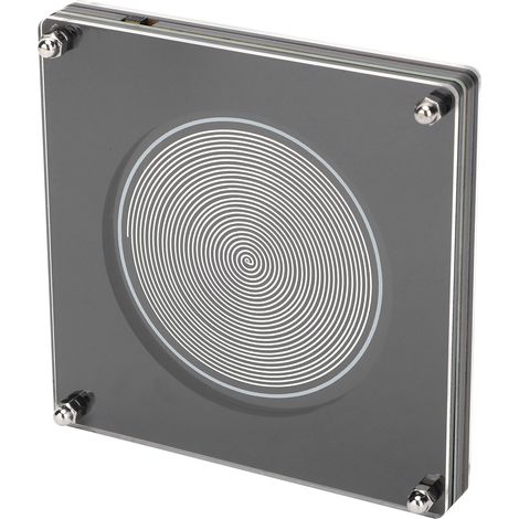 Générateur d'ondes 7,83 Hz à résonances de Schumann, impulsions ultra basse fréquence, aide au sommeil, ABS argent FM783 (1/5)