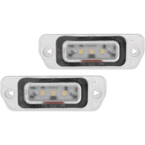 Éclairage de plaque d'immatriculation LED pour Mercedes-Benz AMG ML450, ML500, 550 et ML63 (blanc) - JXLGV (1/5)