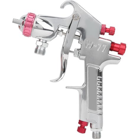 Pistolet à peinture professionnel, 6,8 bar, 200–240 ml/min, réservoir universel G1/4, diamètre 2,5 mm (1/5)