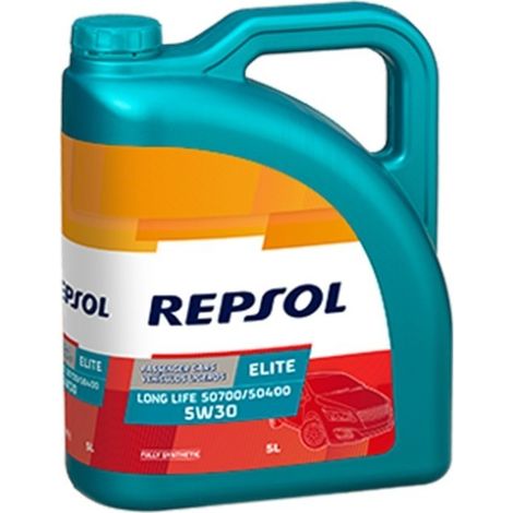 REPSOL ACEITE LONGLIFE 5W30 BIDON 5 L.