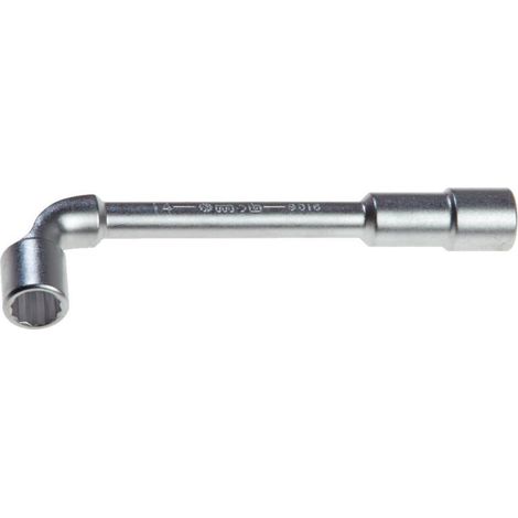 Clé à pipe 6 x 12 pans - Diamètre 7 mm - Longueur 106 mm - MOB
