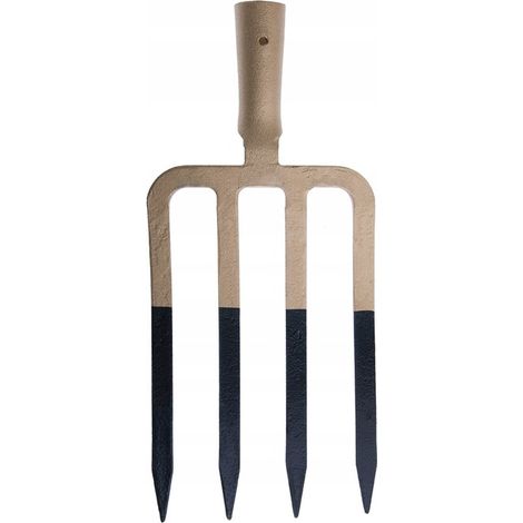 Horca de jardín resistente de 4 puntas (1/2)