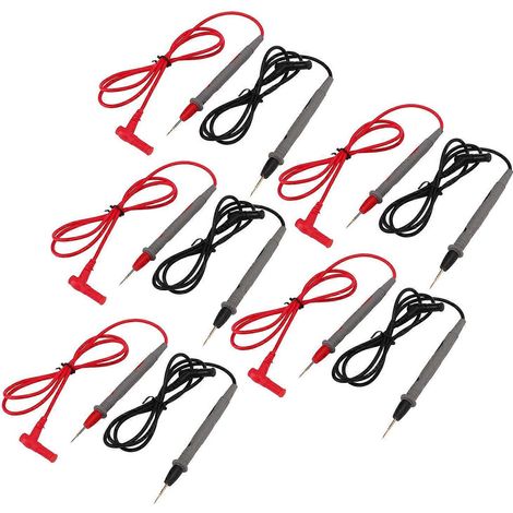 J.30026 20A Digitalmultimeter-Stiftprüfkabel, hitzebeständig, mit 4-mm-Bananenstecker