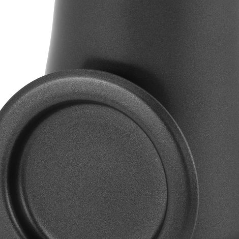 Tamis à café moulu en acier inoxydable 304, récipient pour tamis à poudre, filtre domestique, noir (1/5)