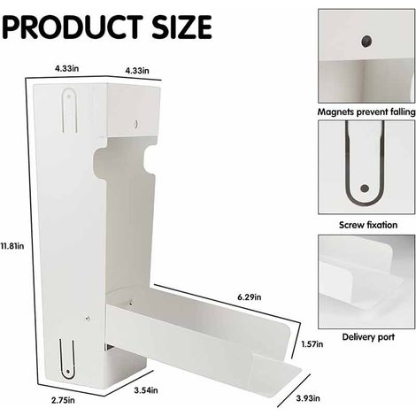 Détourneur d'eau de pluie pour descente gouttière standard 3x4 pouces, système de récupération d'eau avec vis (1/5)