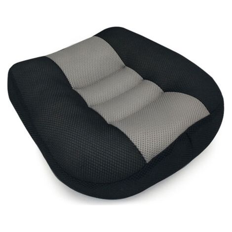 Coussin de siège d'appoint voiture – Rehausseur antidérapant 40x40cm – Confort et posture améliorés – Polyester et coton