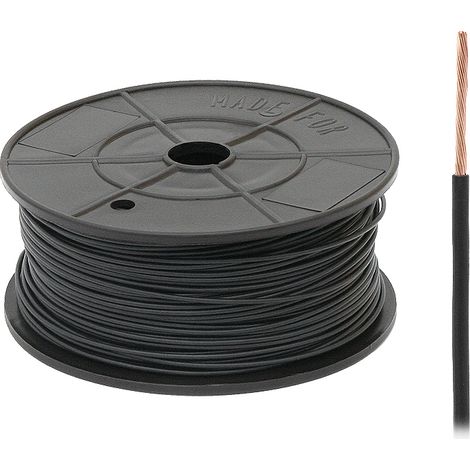 FLRY-B Kabel 1x0,75 mm Schwarz 1 m