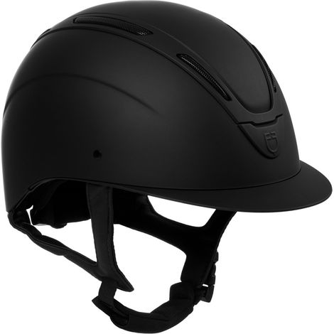 TAGLIA S EQUESTRO Cap Apocalypse NERO OPACO CASCO EQUITAZIONE (1/3)