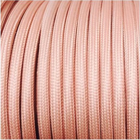 Fil Électrique Tissu Cuivre 2x0,75mm² - Câble Électrique Textile de Qualité (1/2)