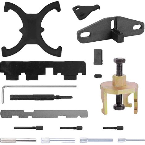 Kit de herramientas para bloqueo de motor, juego de 18 piezas, compatible con Ford y Mazda, 18 piezas (1/2)