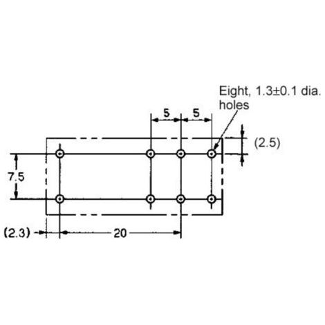 Omron G2RL-1-E 48V Relais pour circuits imprimés 48 V/DC 12 A 1 inverseur (RT) 1 pc(s) S72070 (1/5)