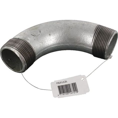 Codo 90掳 mach/mach galv 1 1/2" UNIVERSAL FG3112L