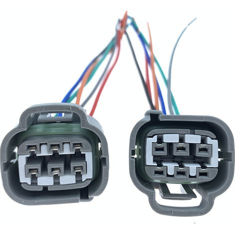 Connecteur de faisceau de câblage de phare pour Toyota Camry, Corolla, Highlander, Levin, Lexus RAV4 -- JB1394-6P