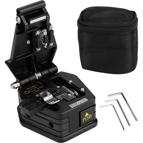 Portable, durable, precise, and practical SKL-8A compact fiber optic cable cutter for 125µm diameter industrial applications (1/4)