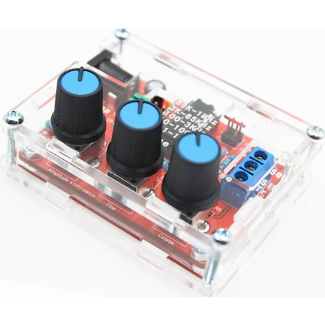 XR2206 Präzisionssignalgenerator – DIY-Bausatz mit einstellbarer Frequenz (1 Hz bis 1 MHz) – Komponenten + Gehäuse + Bedienungsanleitung (1/5)