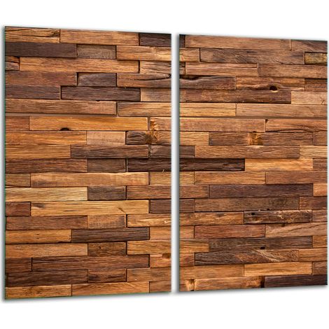 Tagliere in vetro 2x 30x52 in legno (1/5)