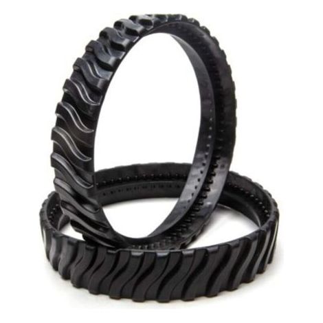 2 chenilles adaptables pour pneus Zodiac MX6 MX8 MX9, Baracuda Robot Nettoyeur de Piscine R0526100 (1/5)