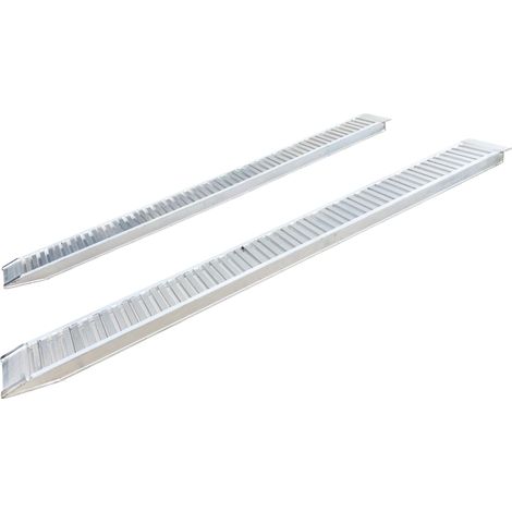 Jeu de rampes aluminium 2790 kg - 2950x300mm - largeur utile 240 mm MW Tools SOR3007 (1/5)