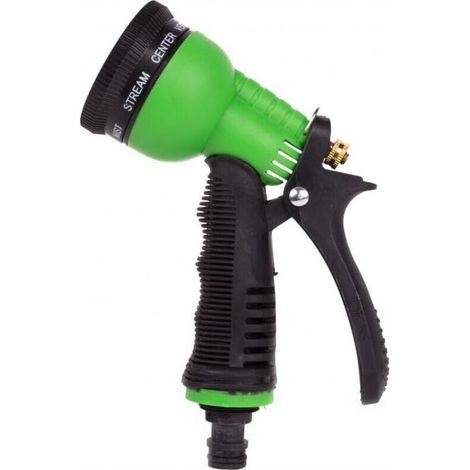 Pistolet d'Arrosage à 7 Fonctions - Universel, Polyvalent, Multifonction - Jardin, Extérieur, Lavage (1/4)