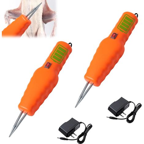 Plumeuse De Volaille Électrique - 2 Pièces - Acier Inoxydable - Épilation Automatique - Pour Poulets Et Canards - Portable (1/5)