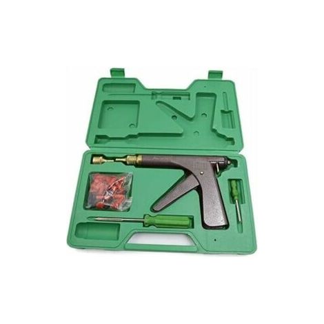 Pistolet de réparation de pneu à ressort sans chambre à air – Conduit pression d'air directement – Compatible remorques et cinquièmes roues (1/5)