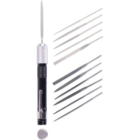 Stylo avec 12 limes - diamantées - multirex (1/3)
